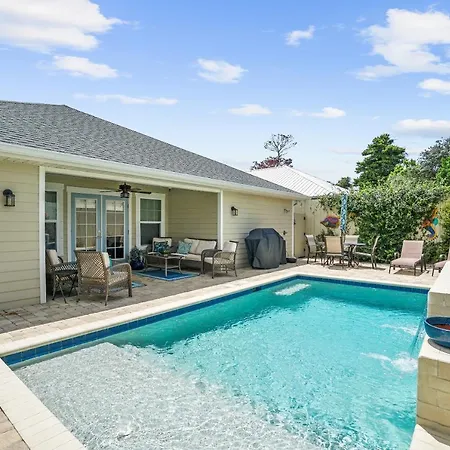 Pet Friendly Beach House - Paradise On Palm By Panhandle Getaways